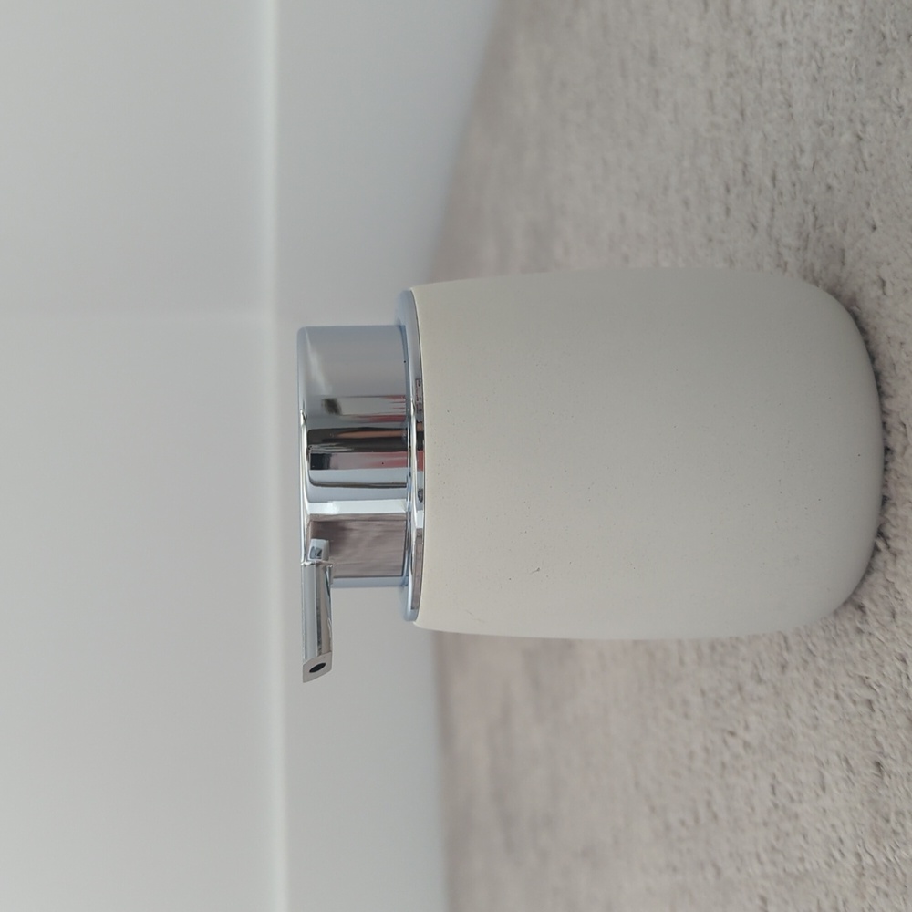Gluckstein Home Concrete Lotion/Soap Pump, White, New, 2 Available